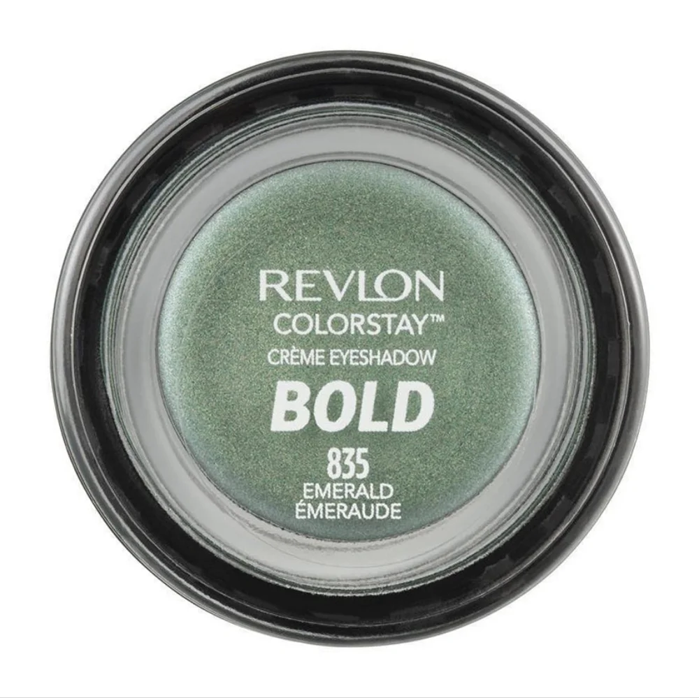 3 x Revlon Colorstay Créme Eye Shadow BOLD, 835 Emerald